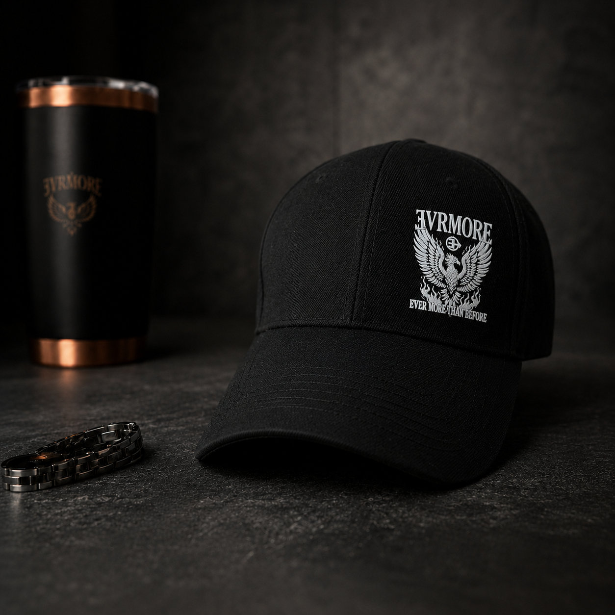 Phoenix Trucker Hat – Velcro Back, Offset