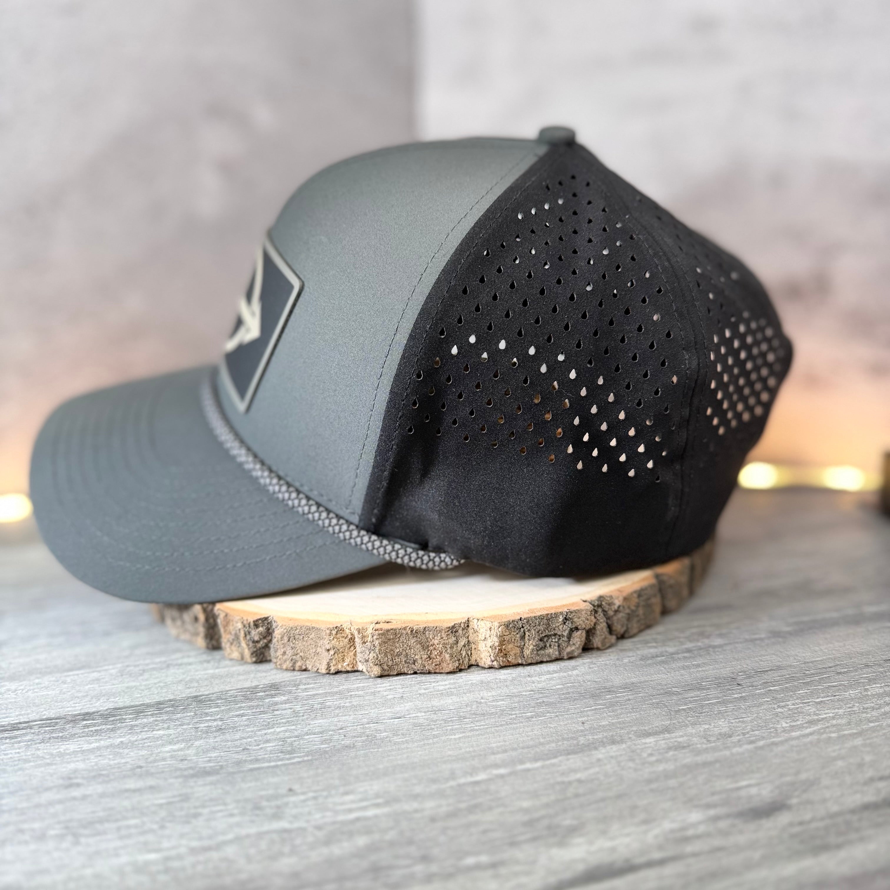 Performance Trucker Hat Six Panel Water-Resistant