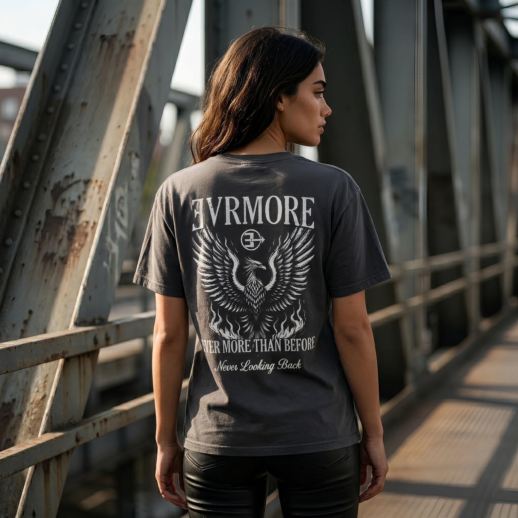 Phoenix Heavyweight Graphic Tee – Relaxed Boxy Fit
