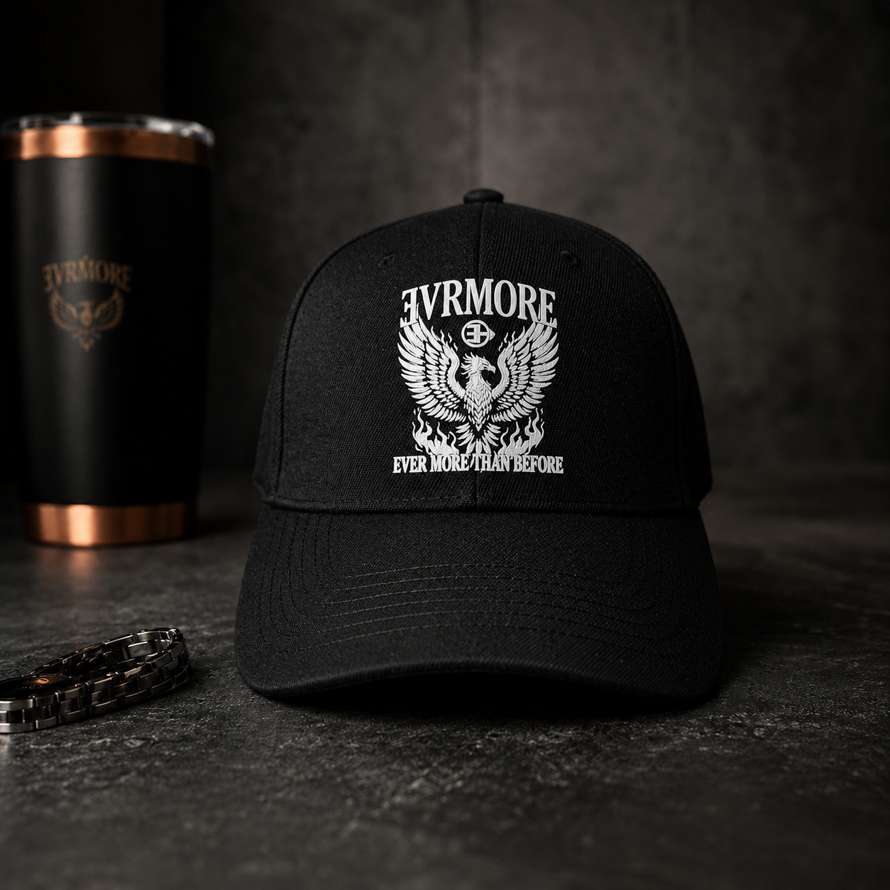 Phoenix Trucker Hat – Velcro Back, Center Logo