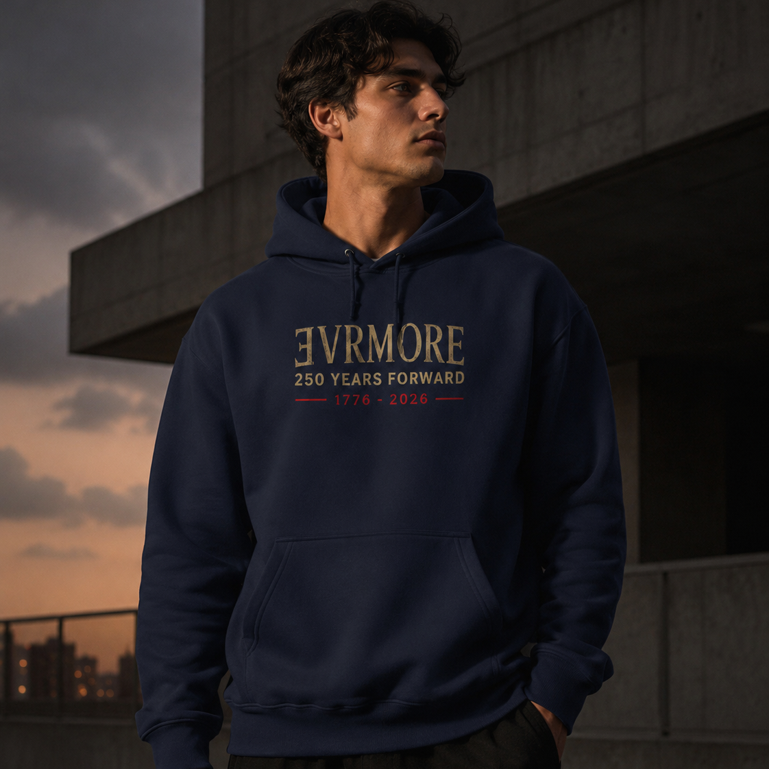 Premium Unisex Pullover Hoodie | Laneseven LS13001